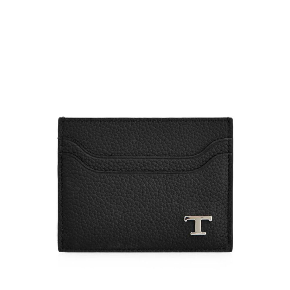 Tod's Men Grained Leather Card Holder